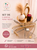 Set de Cadena Nine West