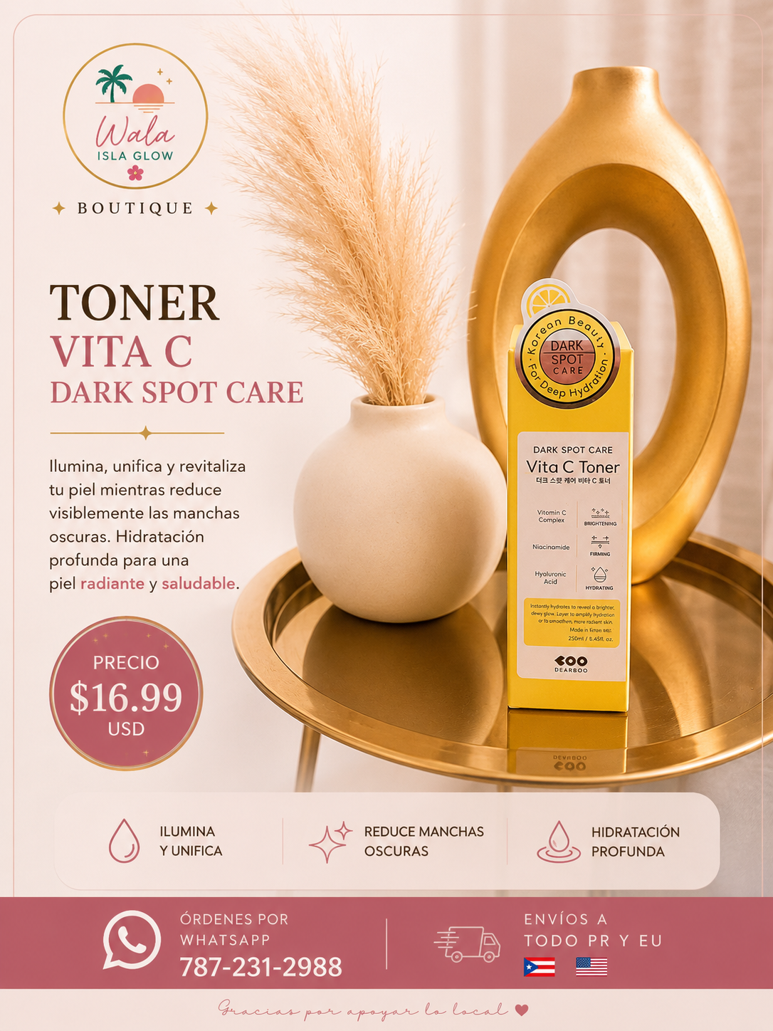 Toner Vita C - Dark Spot Care