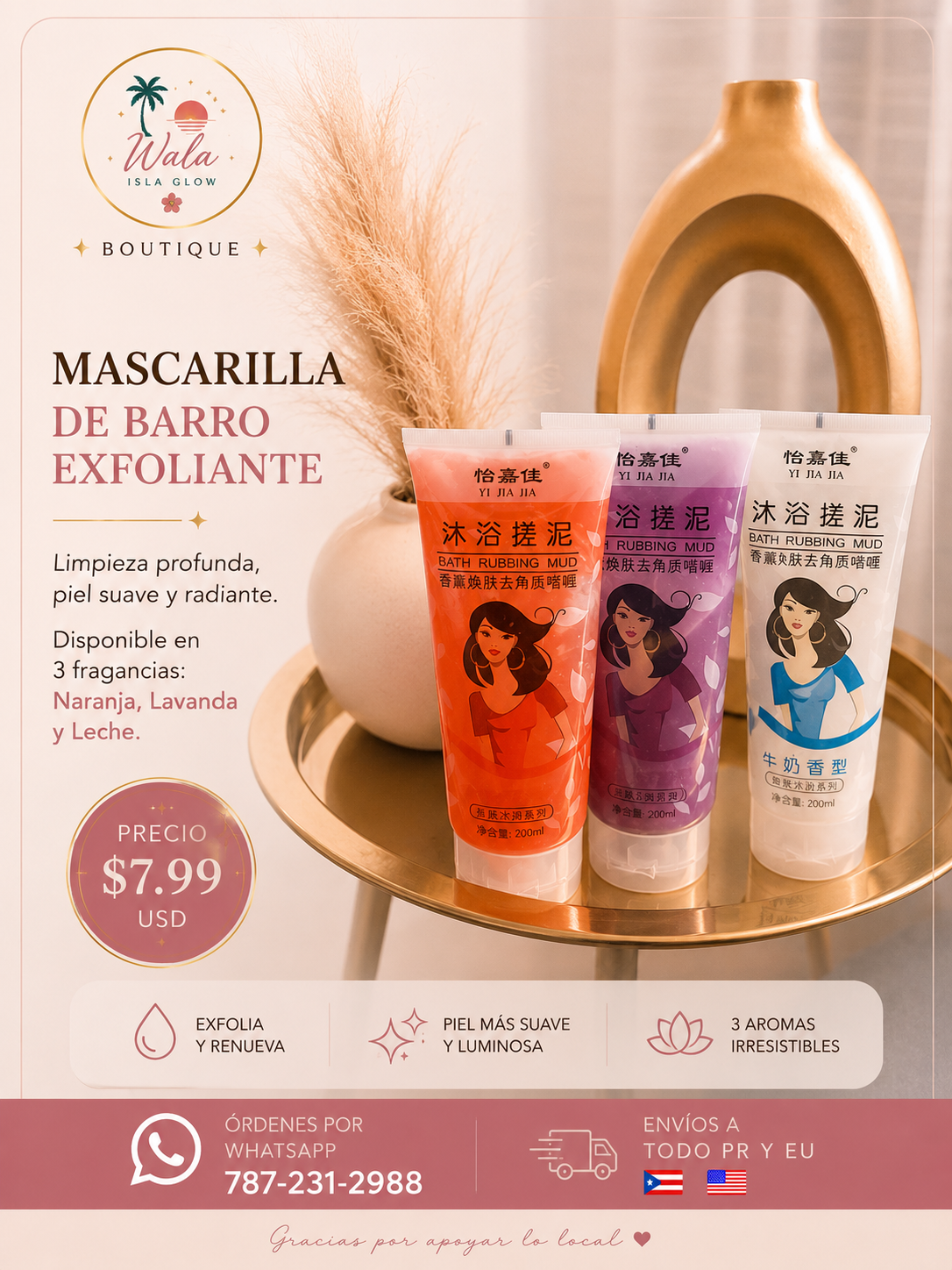 Mascarilla de Barro Exfoliante