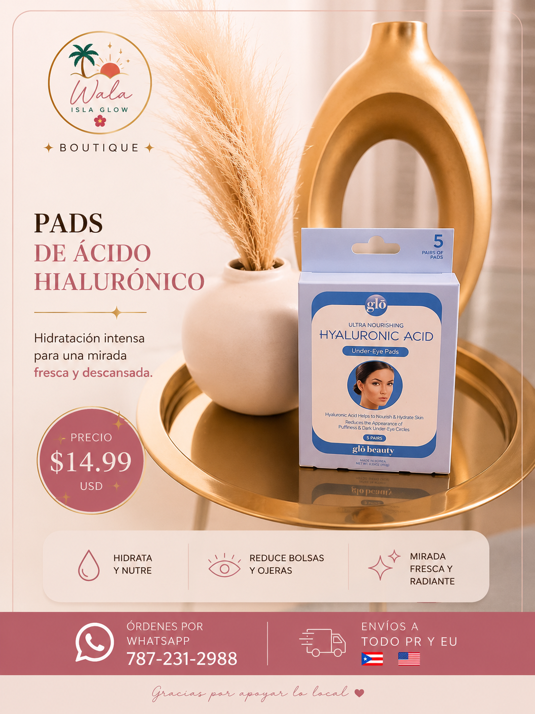 Pads de Ácido Hialurónico