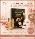 Mascarillas 24K Gold & Collagen - Clear Beauty (5 uds)