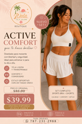 Set Cream (Top + Shorts)