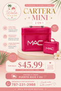 Cartera + Mini MAC 2 en 1