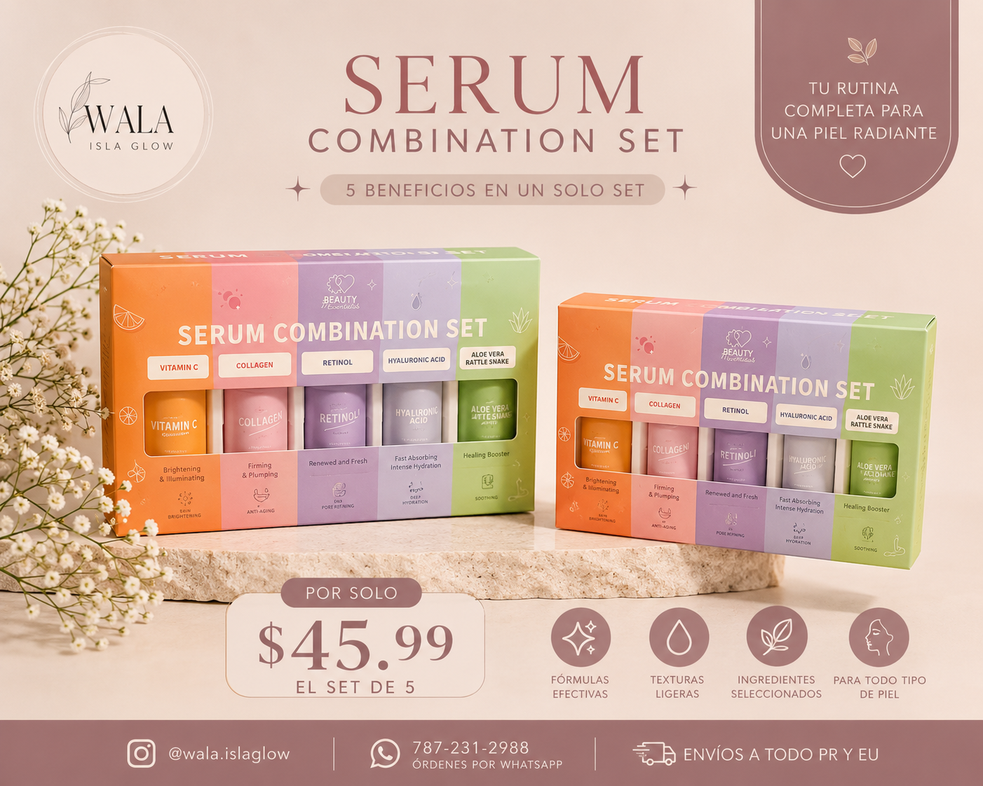 Beauty Mechanics Serum Combination Set