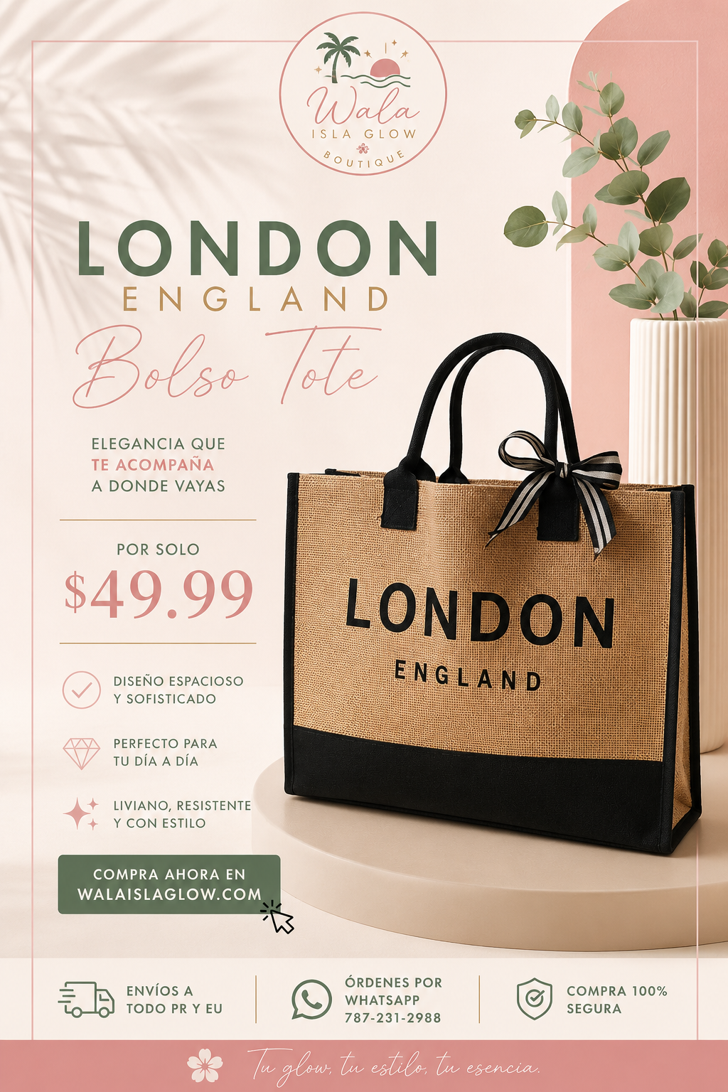 Set de Bolsos London (3 piezas)