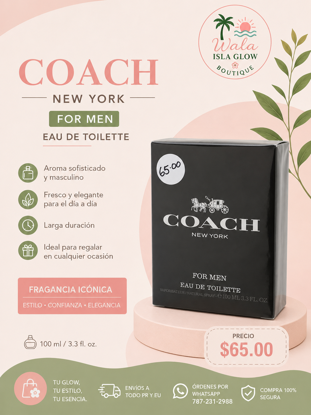 Coach New York - Eau de Toilette (For Men)