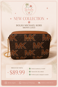 Bolso Michael Kors Brown Logo