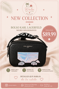 Bolso Karl Lagerfeld Negro Holográfico
