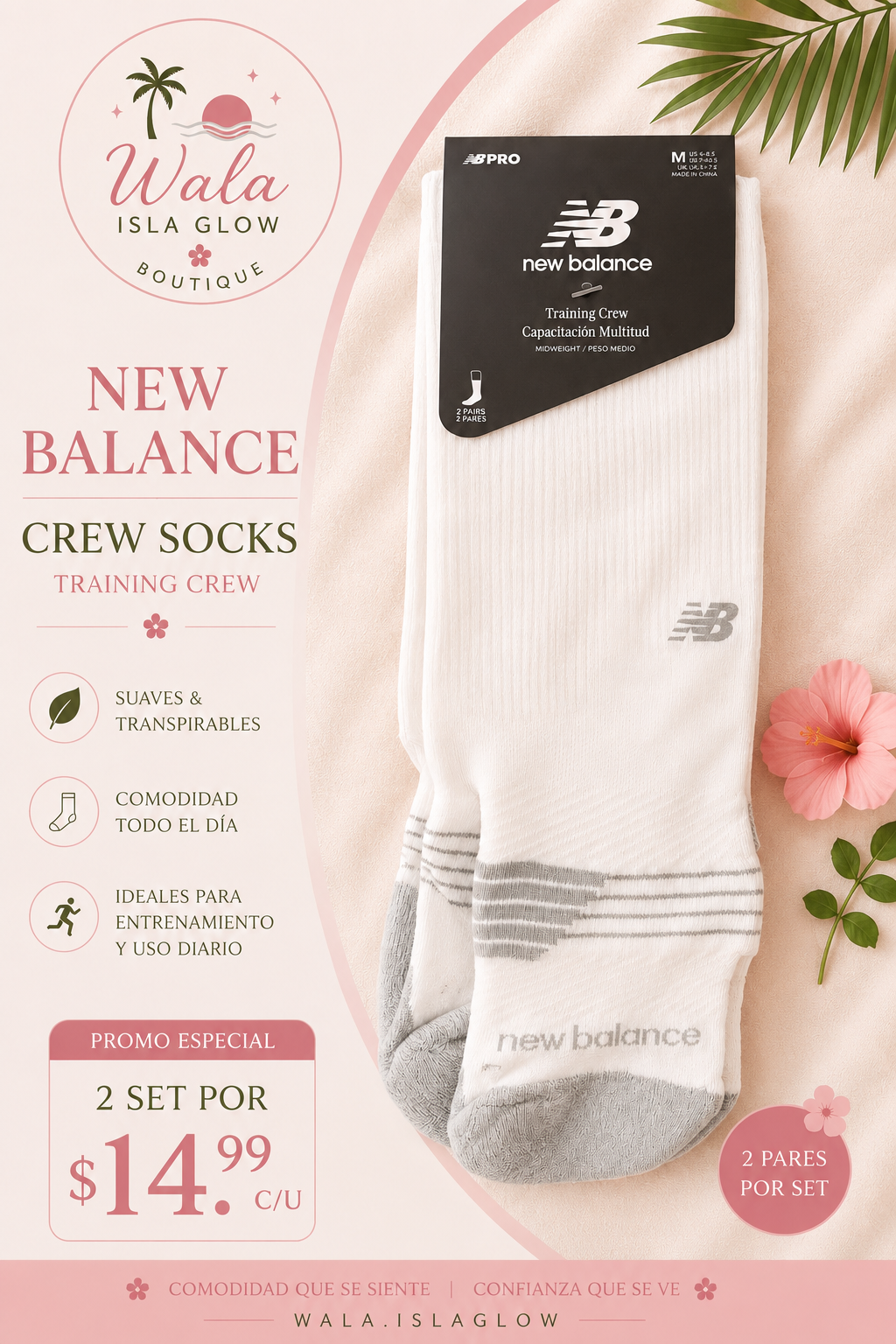 Crew Socks New Balance - Training Crew